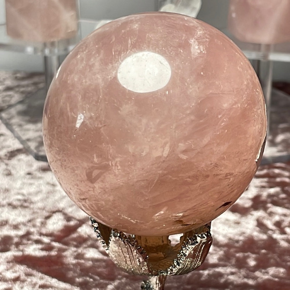 Rose Quartz Sphere - RQS01