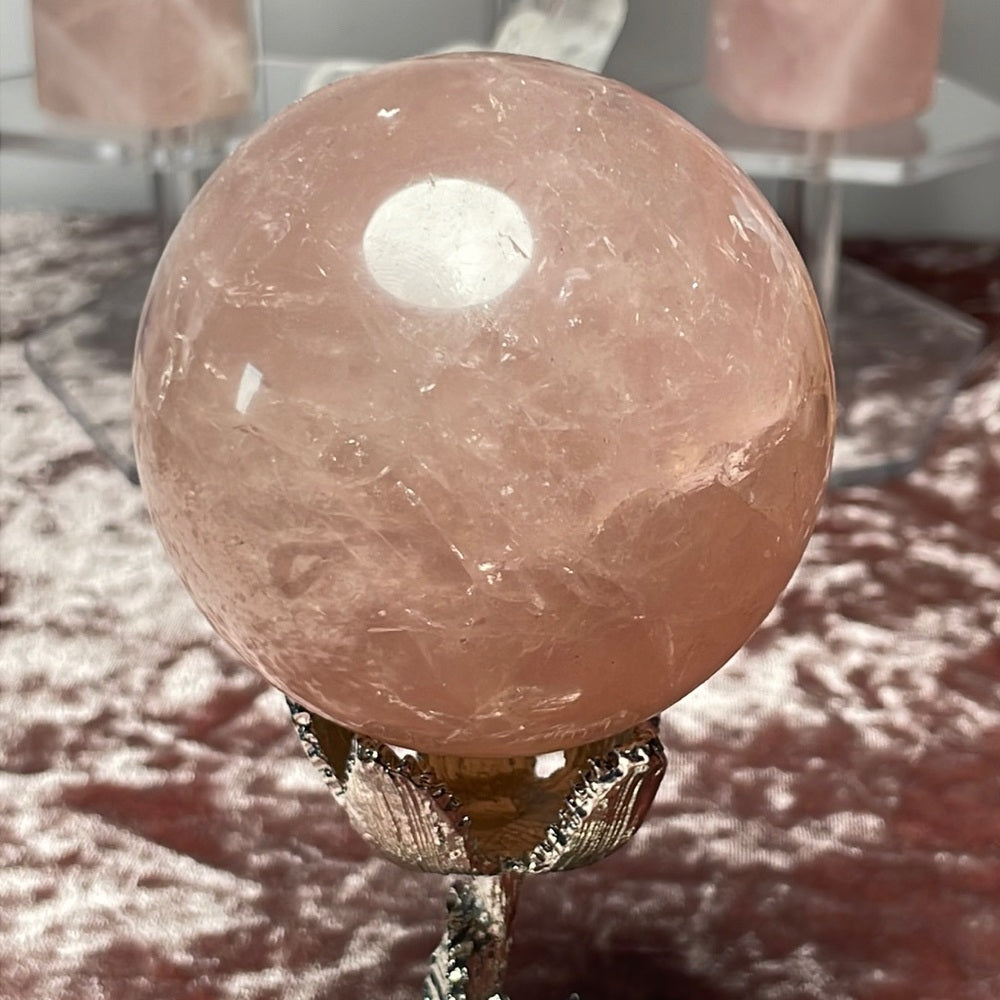 Rose Quartz Sphere - RQS01