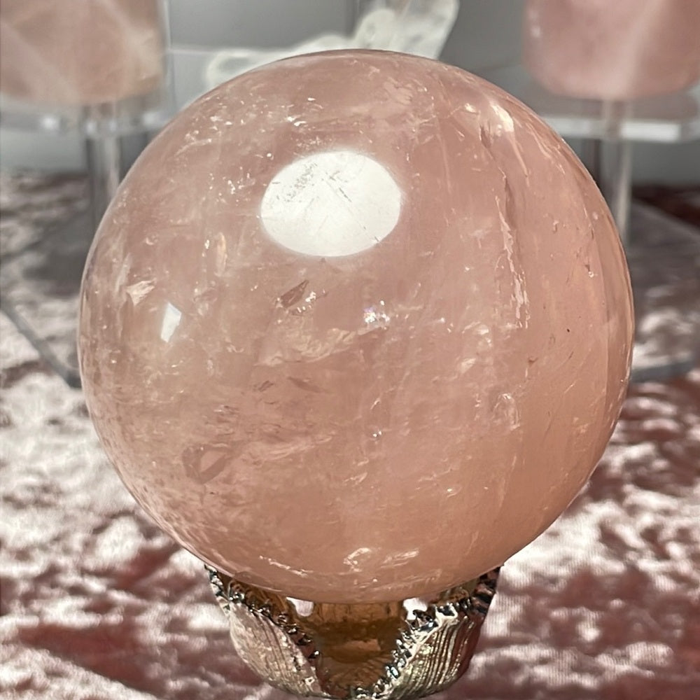 Rose Quartz Sphere - RQS01