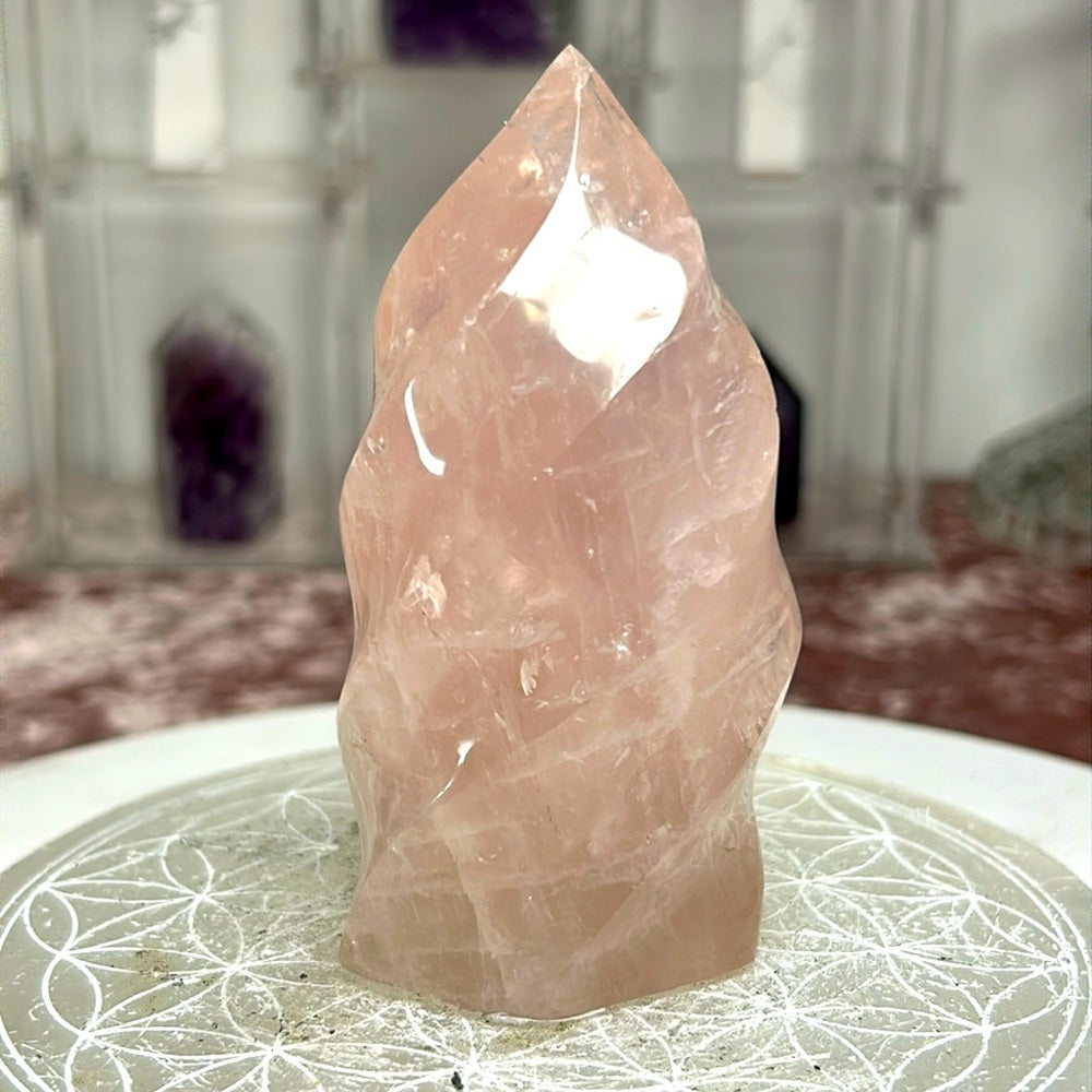 Rose Quartz Flame - RQF11