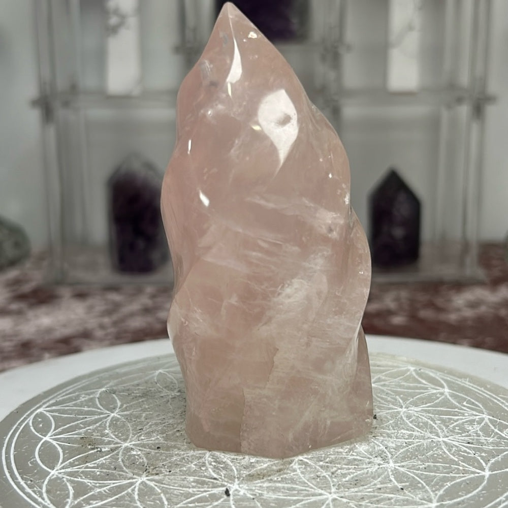 Rose Quartz Flame - RQF11