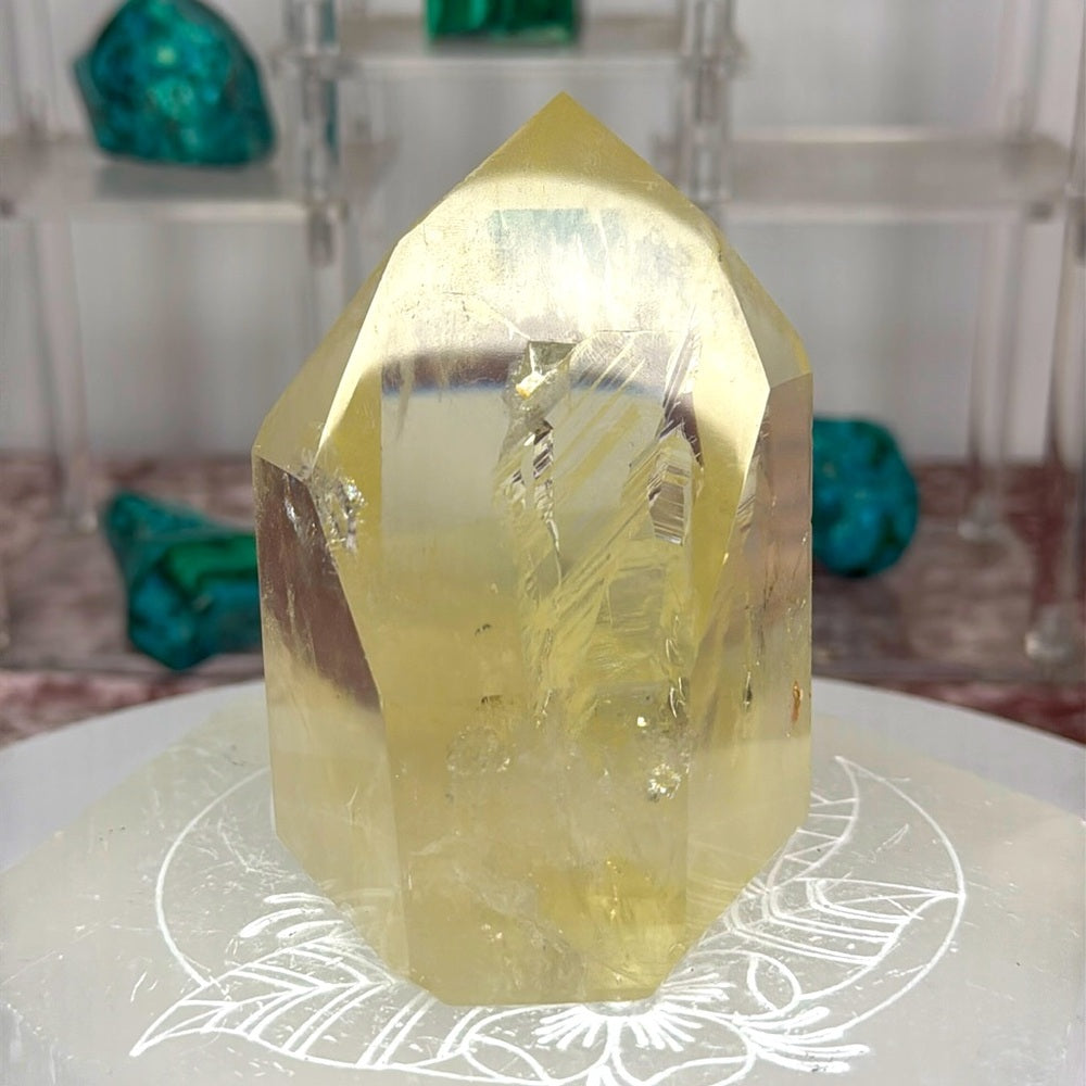 Citrine with Crazy Rainbow - CCR01