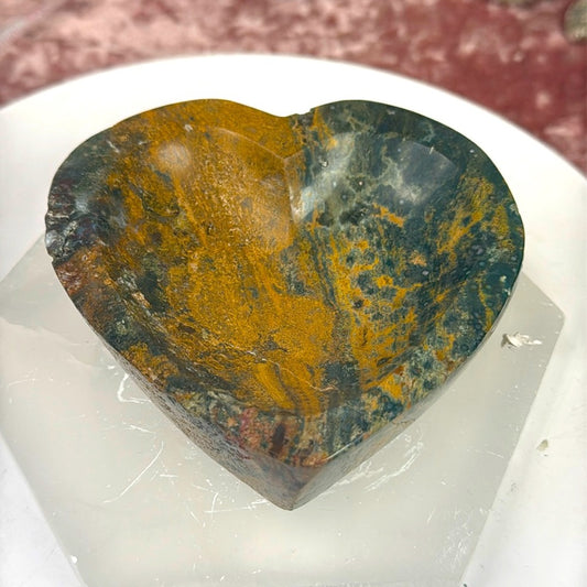Ocean Jasper Heart Bowl - OJB91