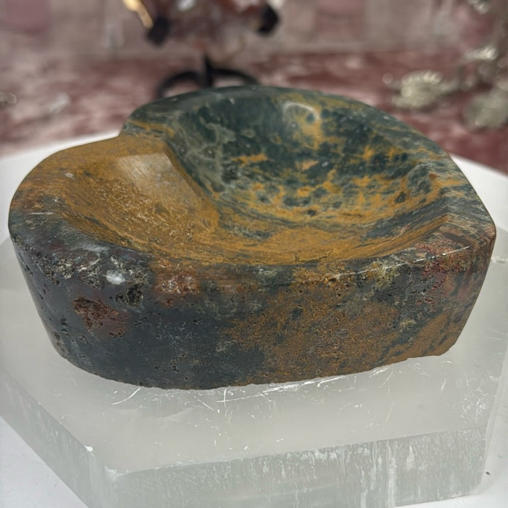 Ocean Jasper Heart Bowl - OJB91