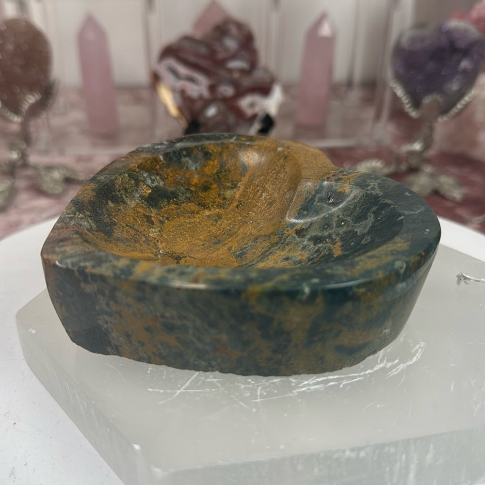 Ocean Jasper Heart Bowl - OJB91