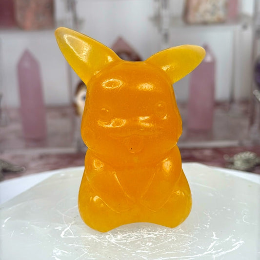 Orange Calcite Pikachu - OPK01