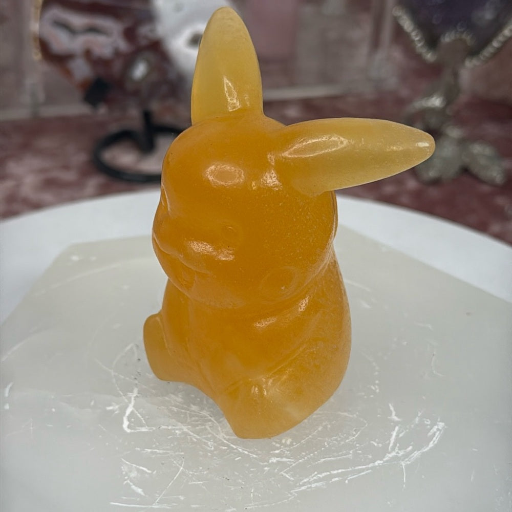 Orange Calcite Pikachu - OPK01