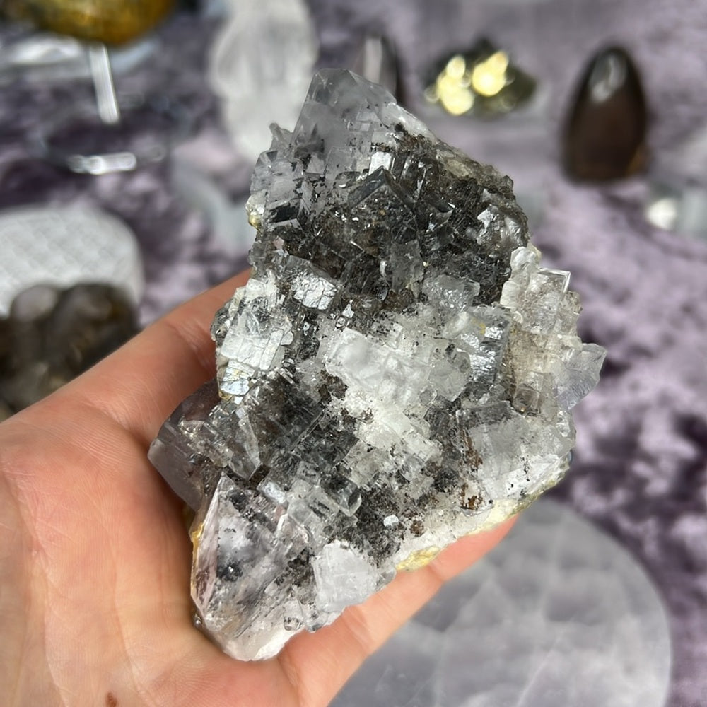 Cube fluorite