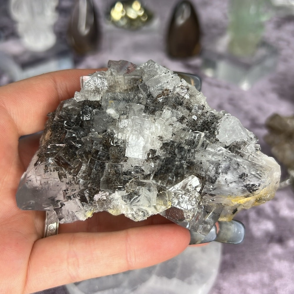 Cube fluorite