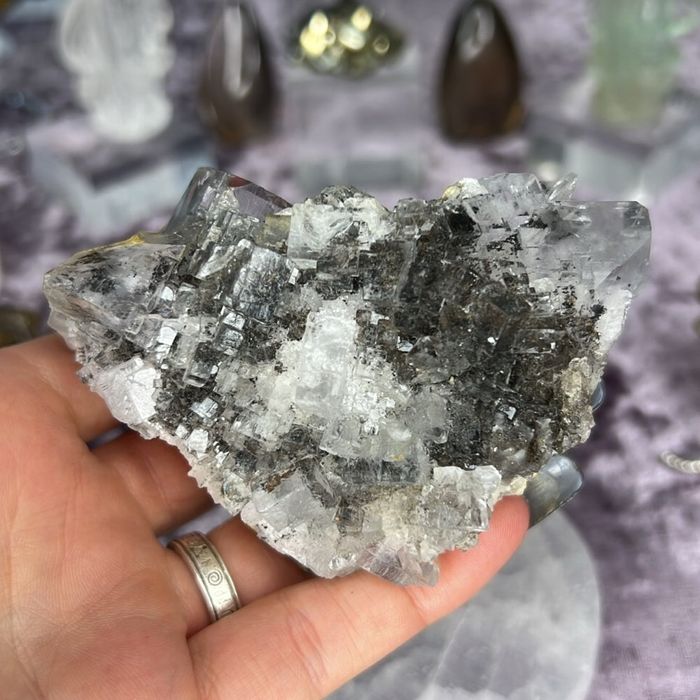 Cube fluorite