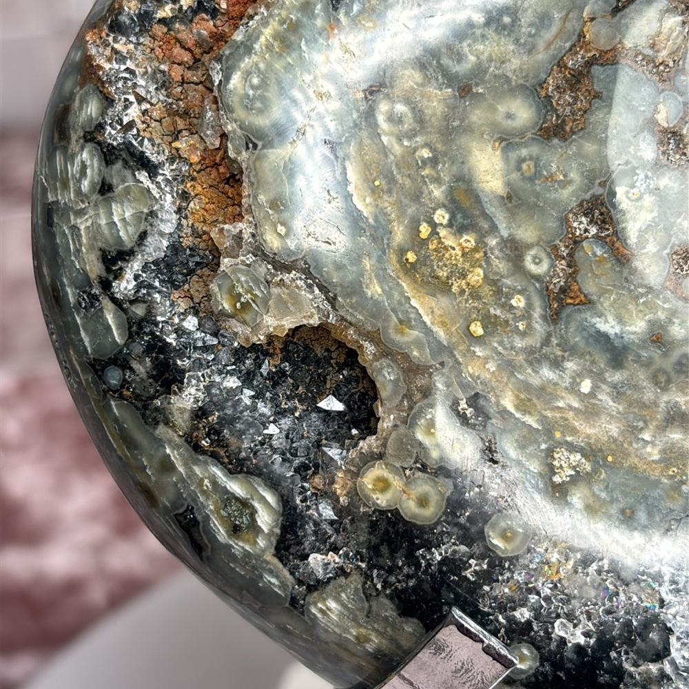 Druzy Kabamby Heart DKH03