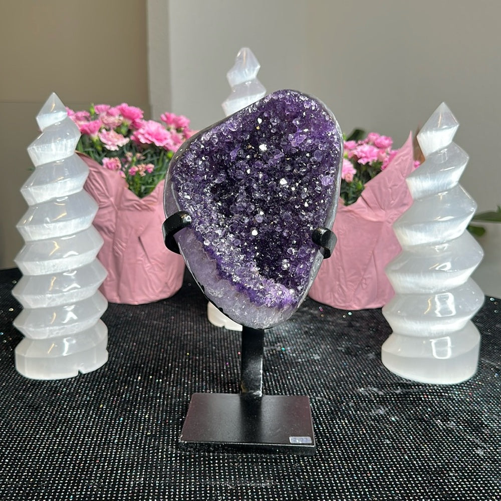 Deep Purple Sugar Amethyst DPS01