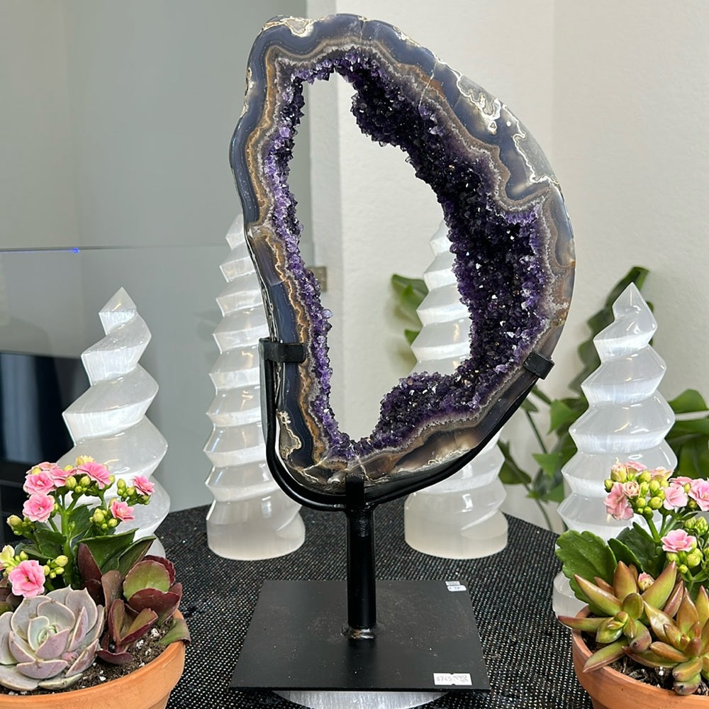 “The Big D” Portal Amethyst Statement Piece TBD07
