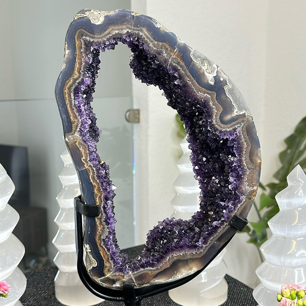 “The Big D” Portal Amethyst Statement Piece TBD07