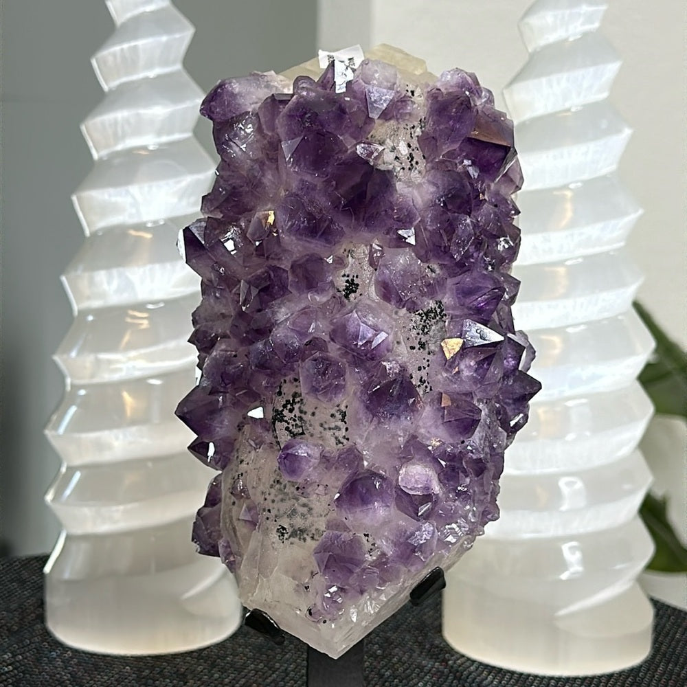 Special Amethyst on Calcite SAC64