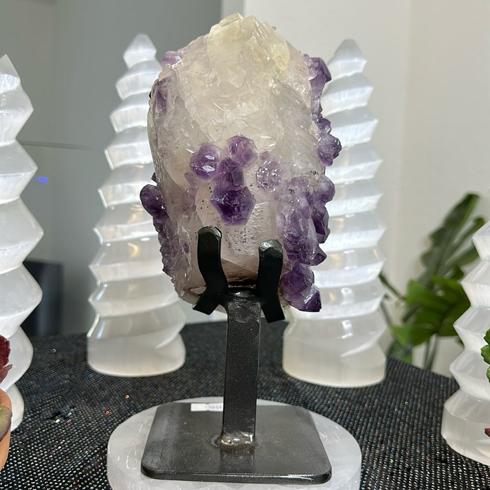 Special Amethyst on Calcite SAC64