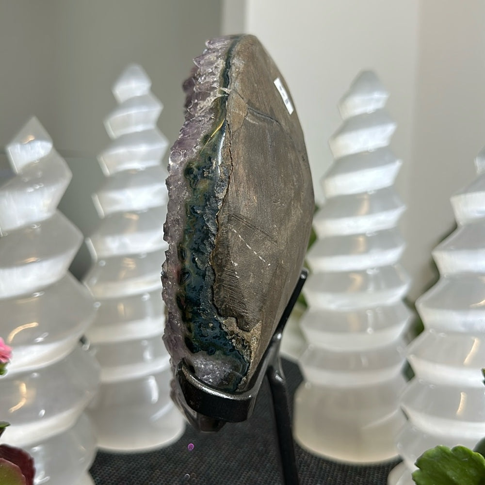 Galaxy Amethyst with Calcite GAC58