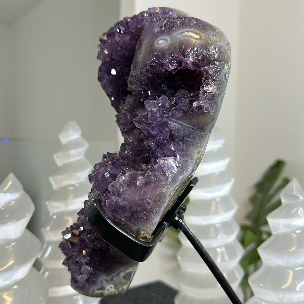Flower Explosion Amethyst Statement Piece FEA09