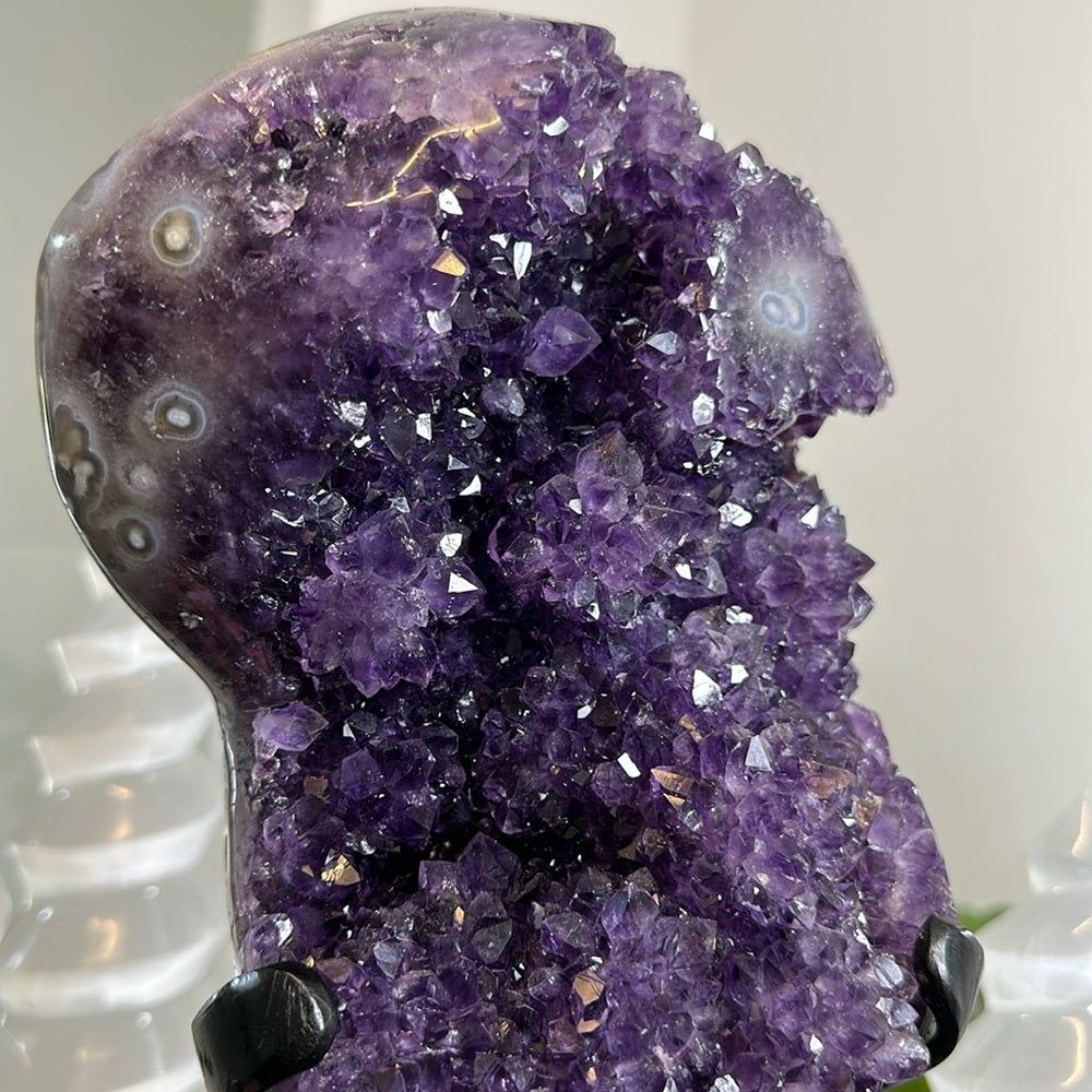 Flower Explosion Amethyst Statement Piece FEA09