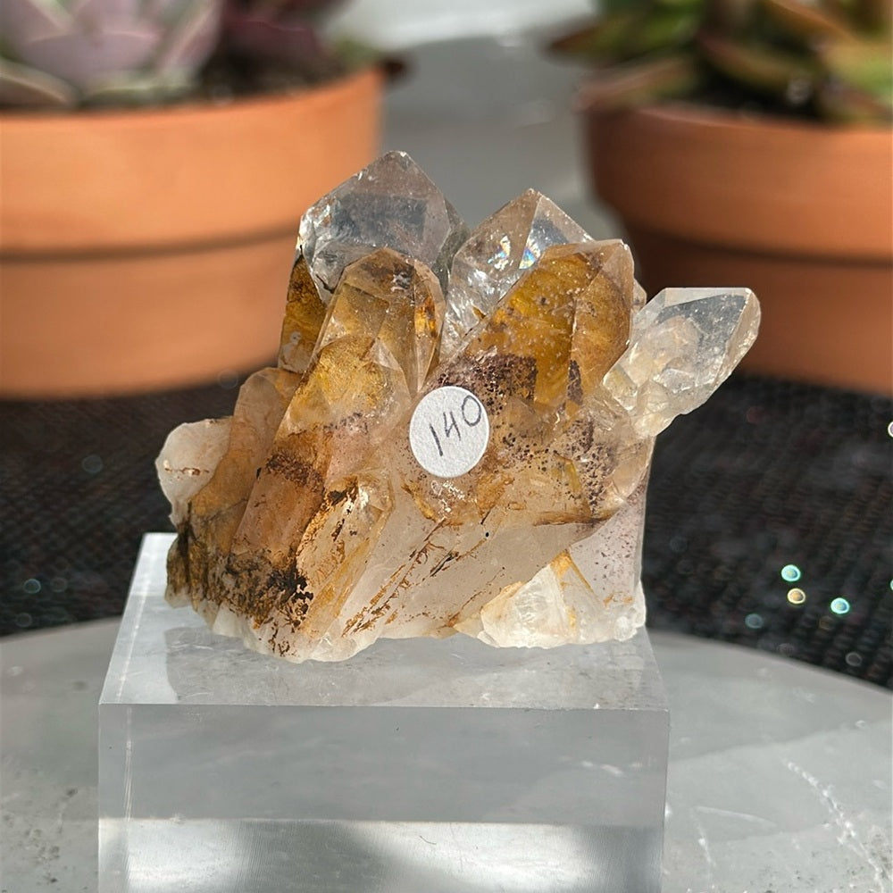 Sunset Phantom Quartz From India SPQ15