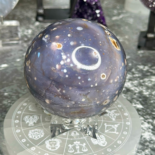 Violet Agate Sphere VAS01