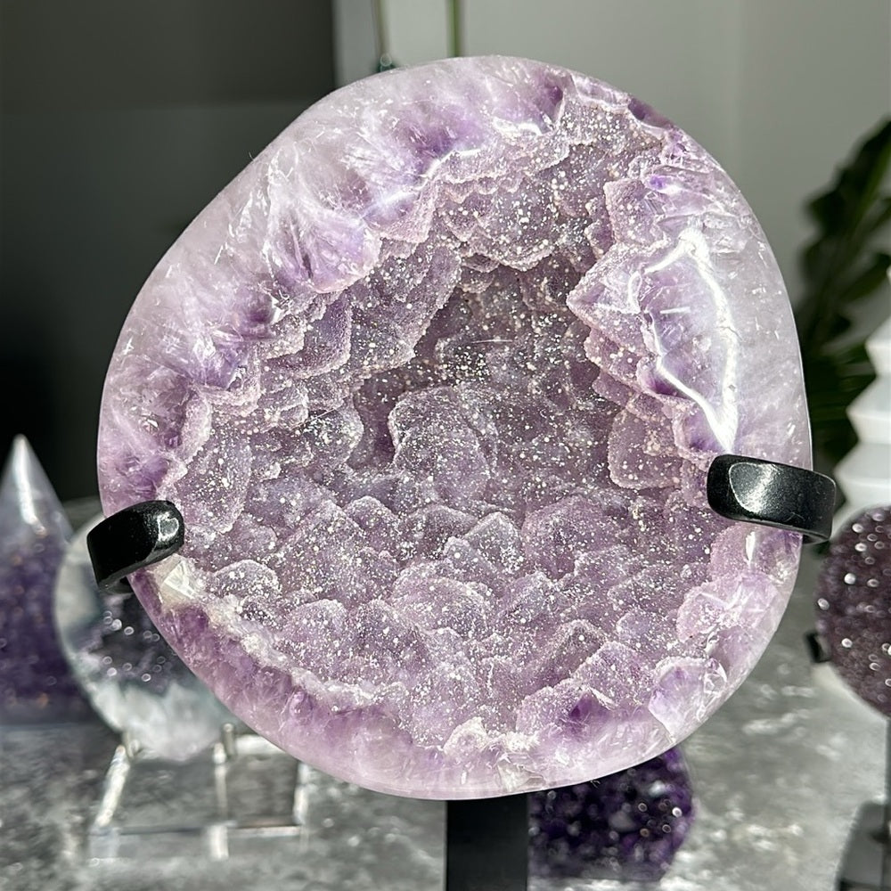 Super Sugar Druzy Amethyst Statement Piece SSD06