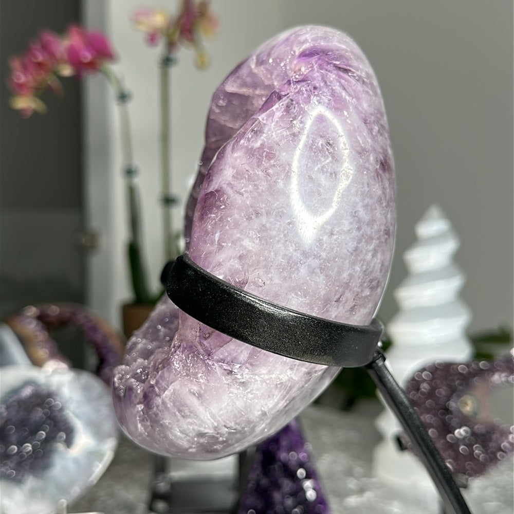 Super Sugar Druzy Amethyst Statement Piece SSD06