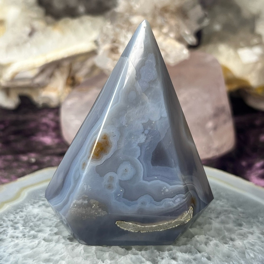 Druzy Amethyst Agate Diamond - DAD05