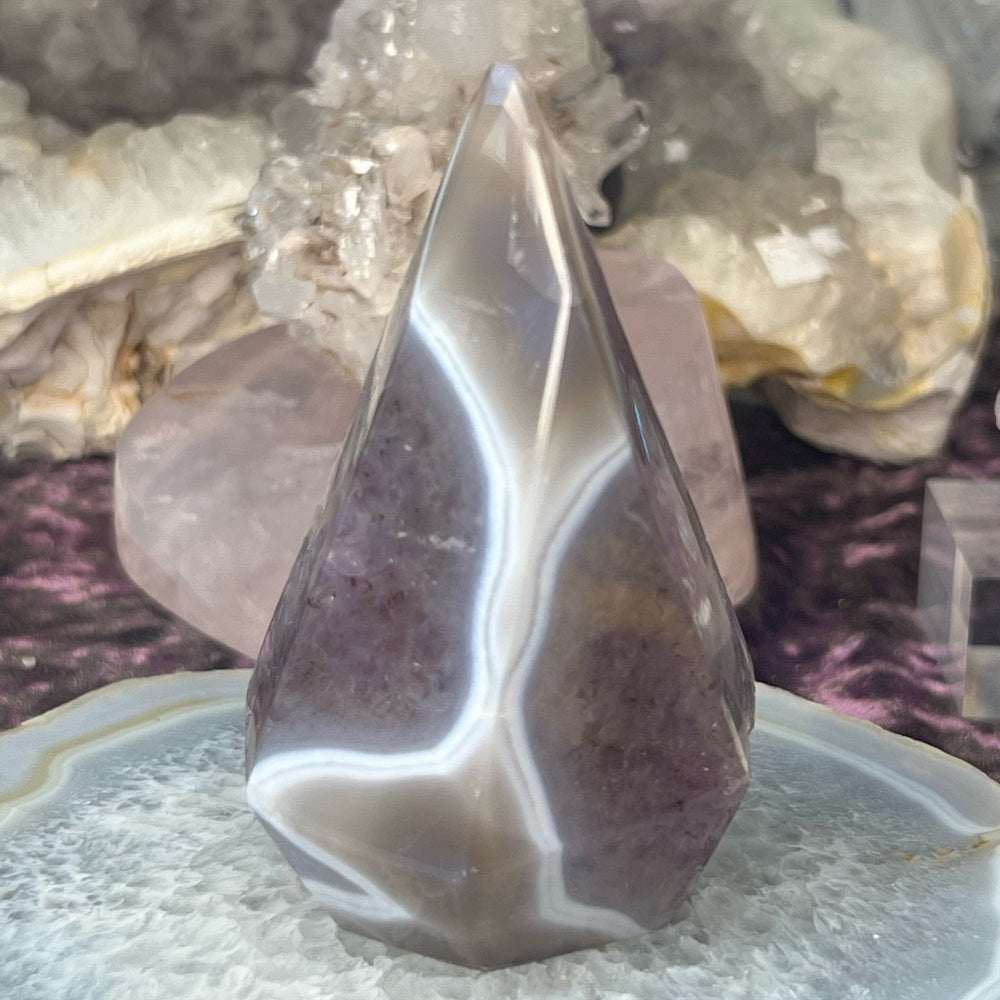 Druzy Amethyst Agate Diamond - DAD07