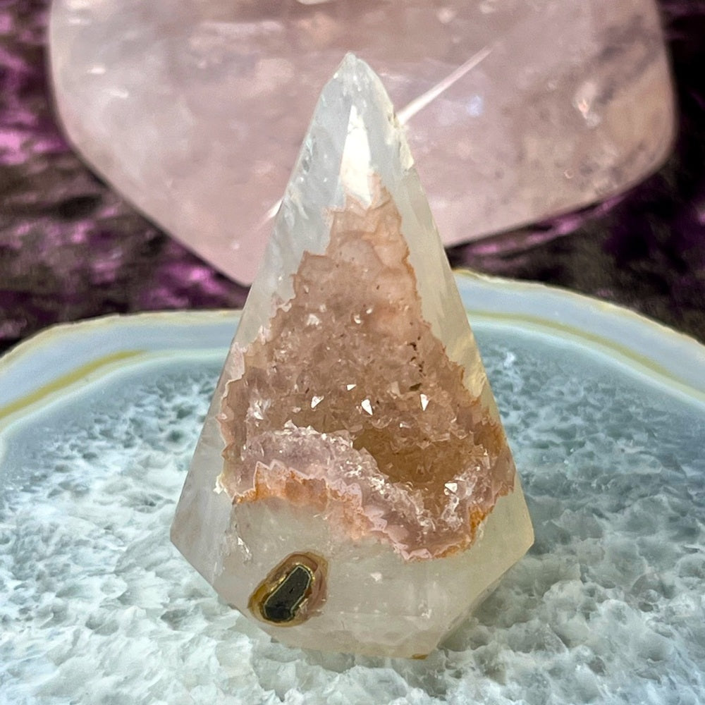 Druzy Amethyst Agate Diamond - DAD08