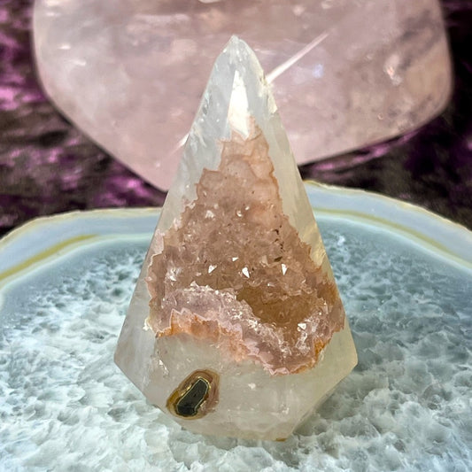 Druzy Amethyst Agate Diamond - DAD08