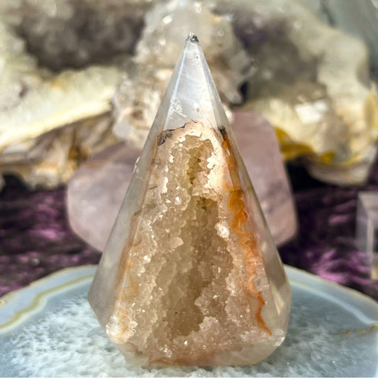 Druzy Amethyst Agate Diamond - DAD09