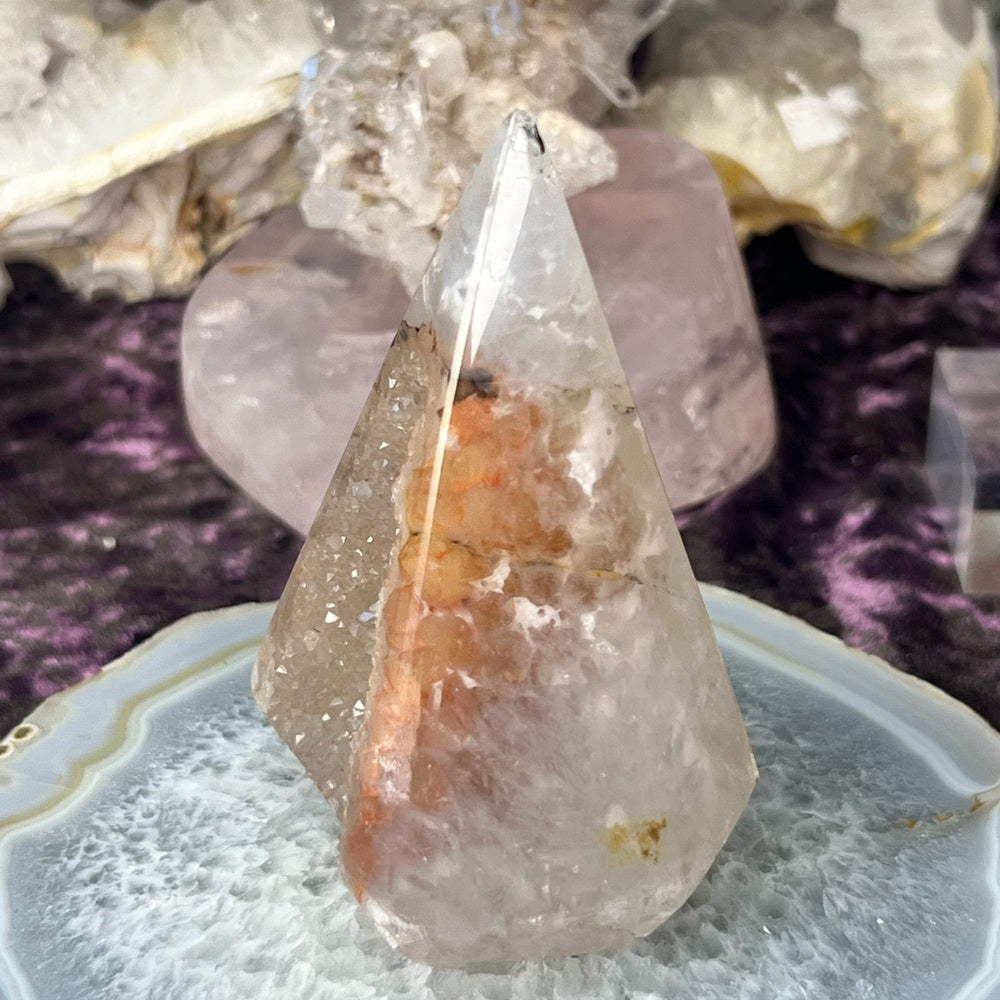 Druzy Amethyst Agate Diamond - DAD09