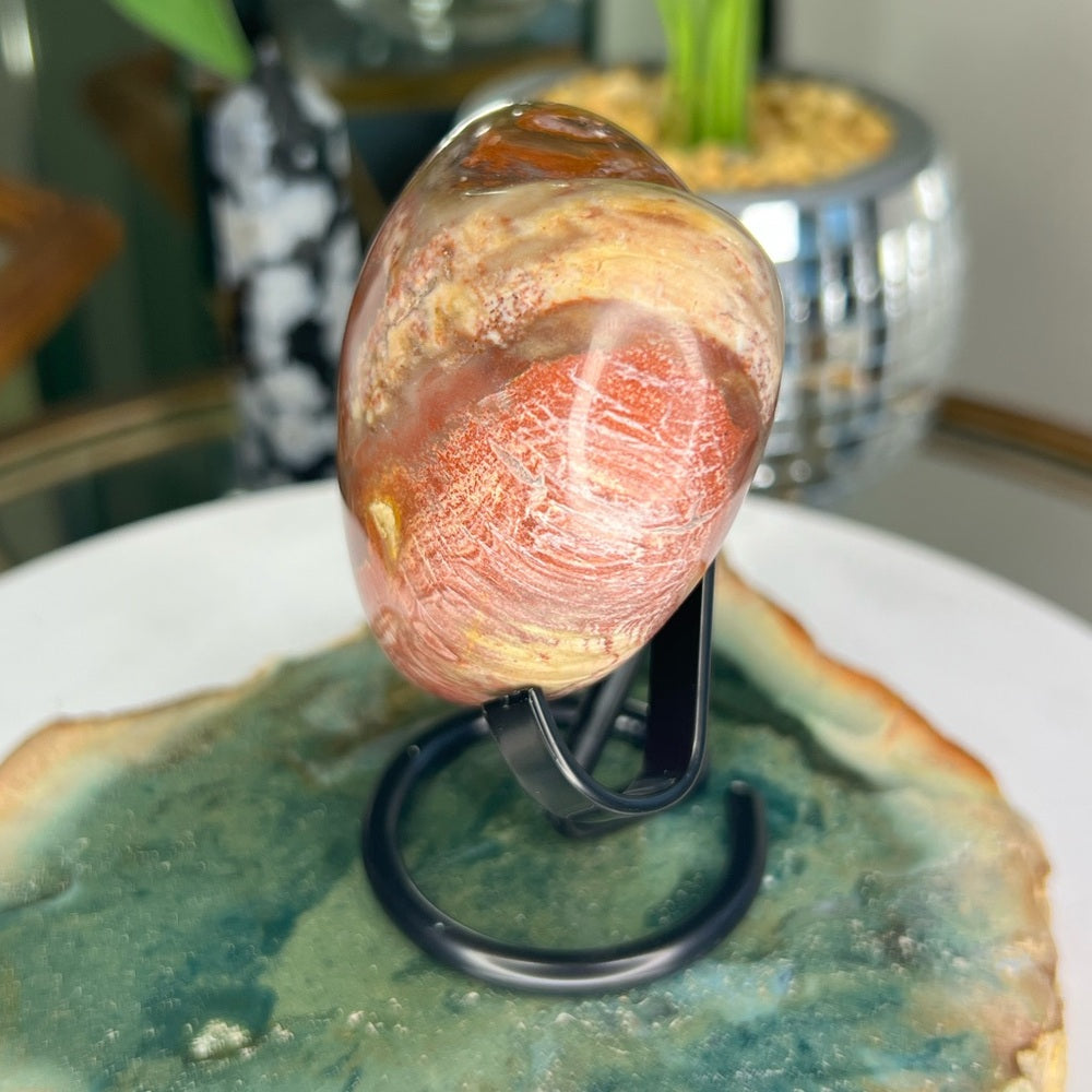 Petrified Wood Heart - PWH01