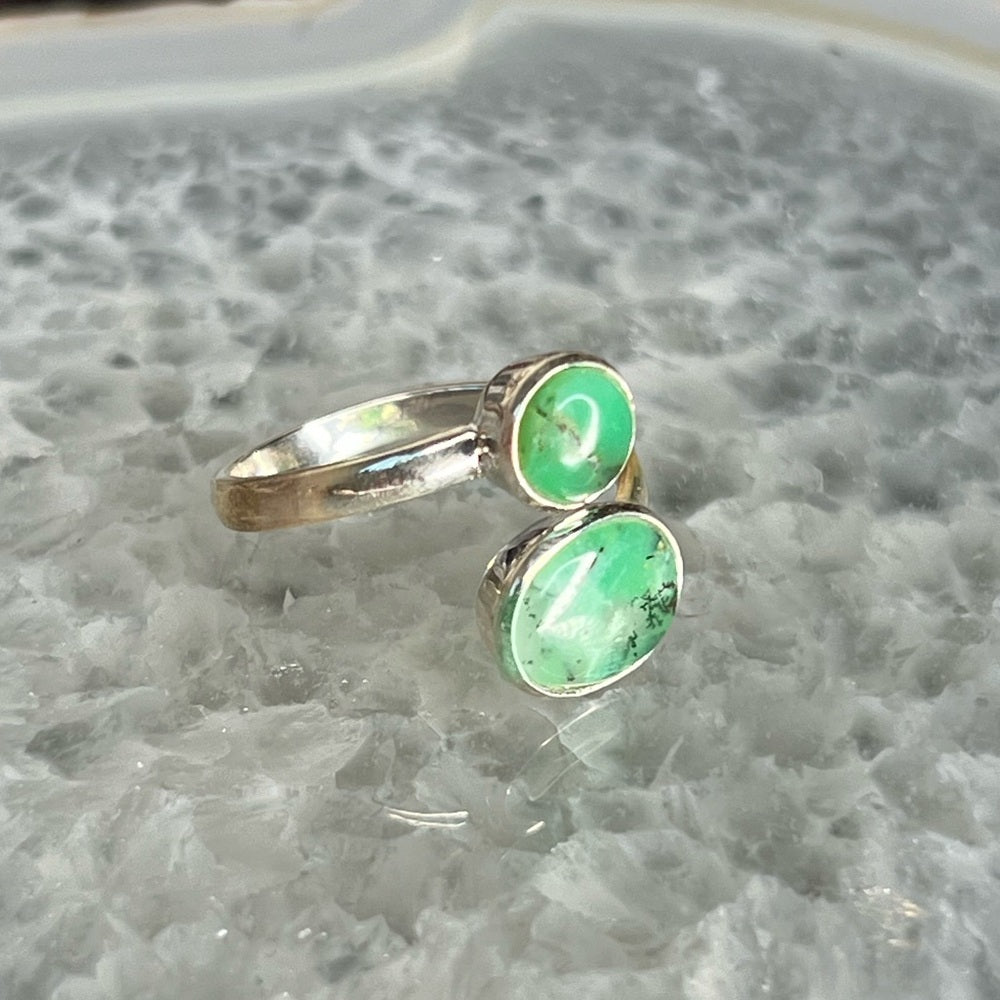 Chrysophrase Ring from Australia- CPR01