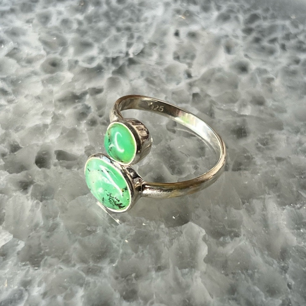 Chrysophrase Ring from Australia- CPR01
