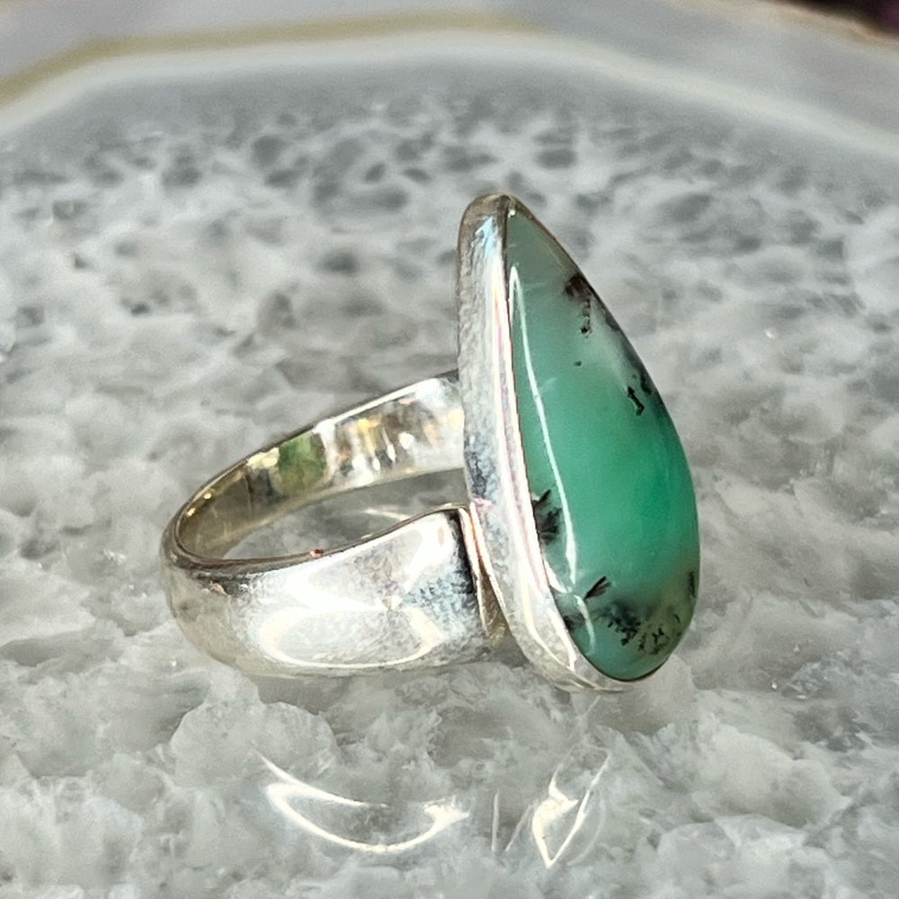 Chrysophrase Ring from Australia- CPR03