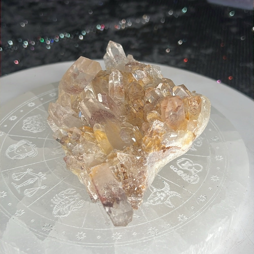 Sunset Phantom Quartz from India  - SPQ01