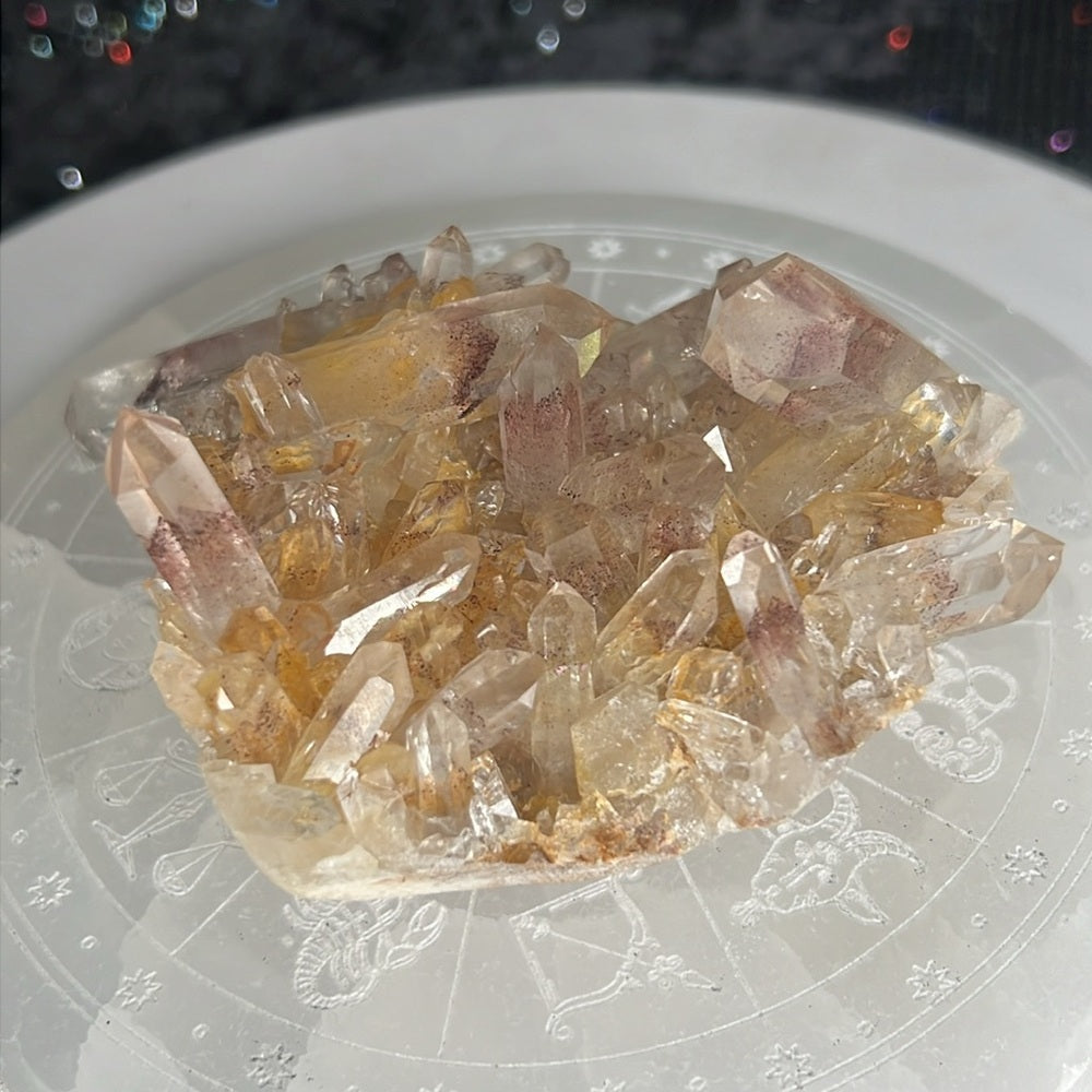Sunset Phantom Quartz from India  - SPQ01