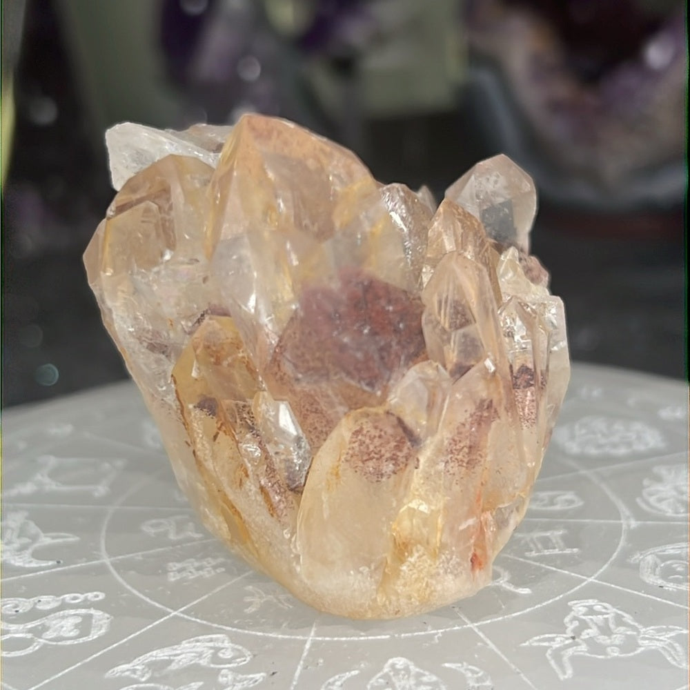 Sunset Phantom Quartz from India- SPQ04
