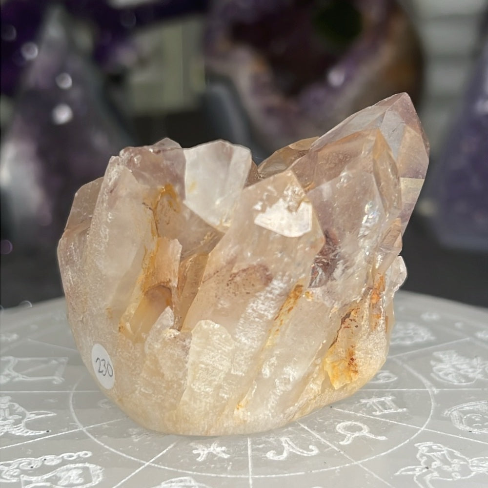 Sunset Phantom Quartz from India- SPQ04