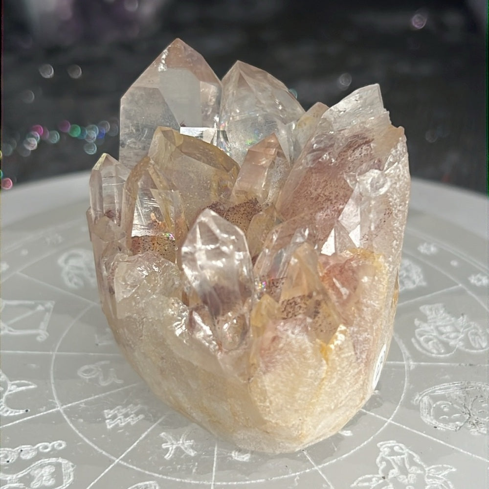 Sunset Phantom Quartz from India- SPQ04