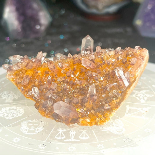Sunset Phantom Quartz from India - SPQ06