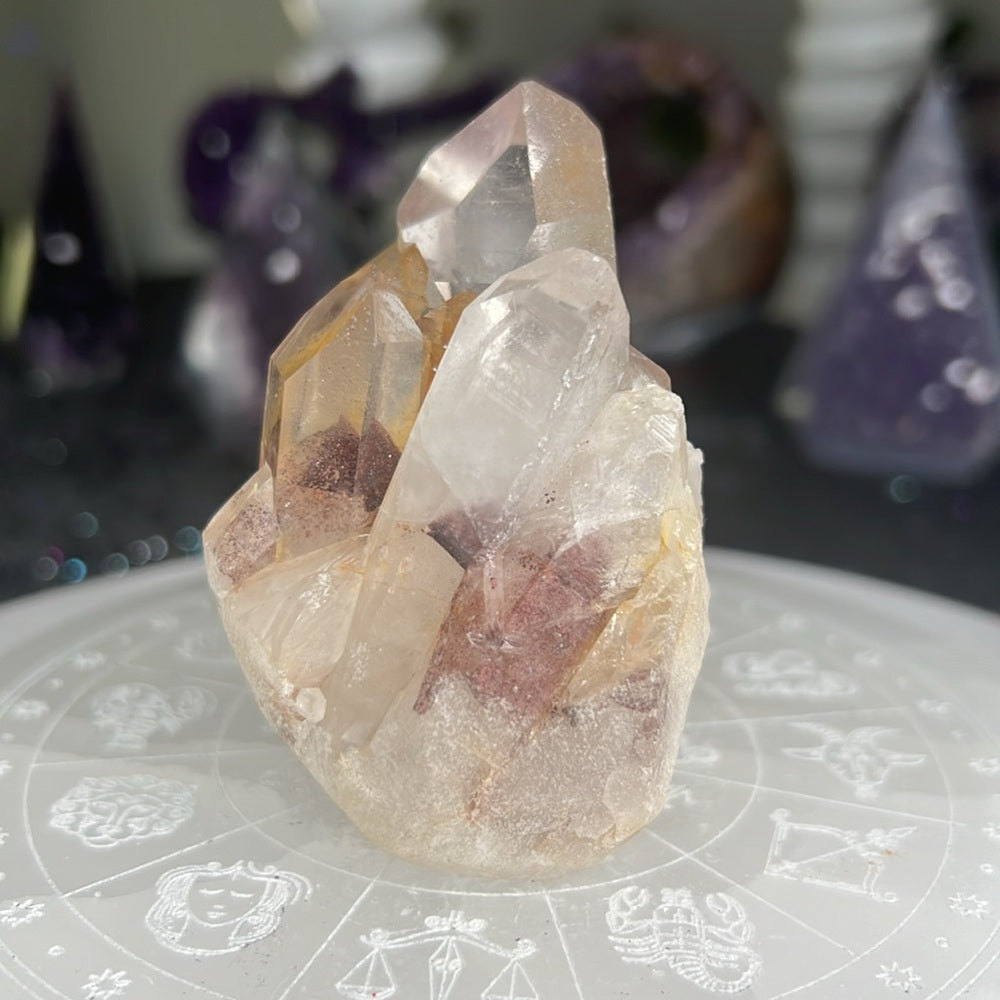 Sunset Phantom Quartz from India- SPQ07