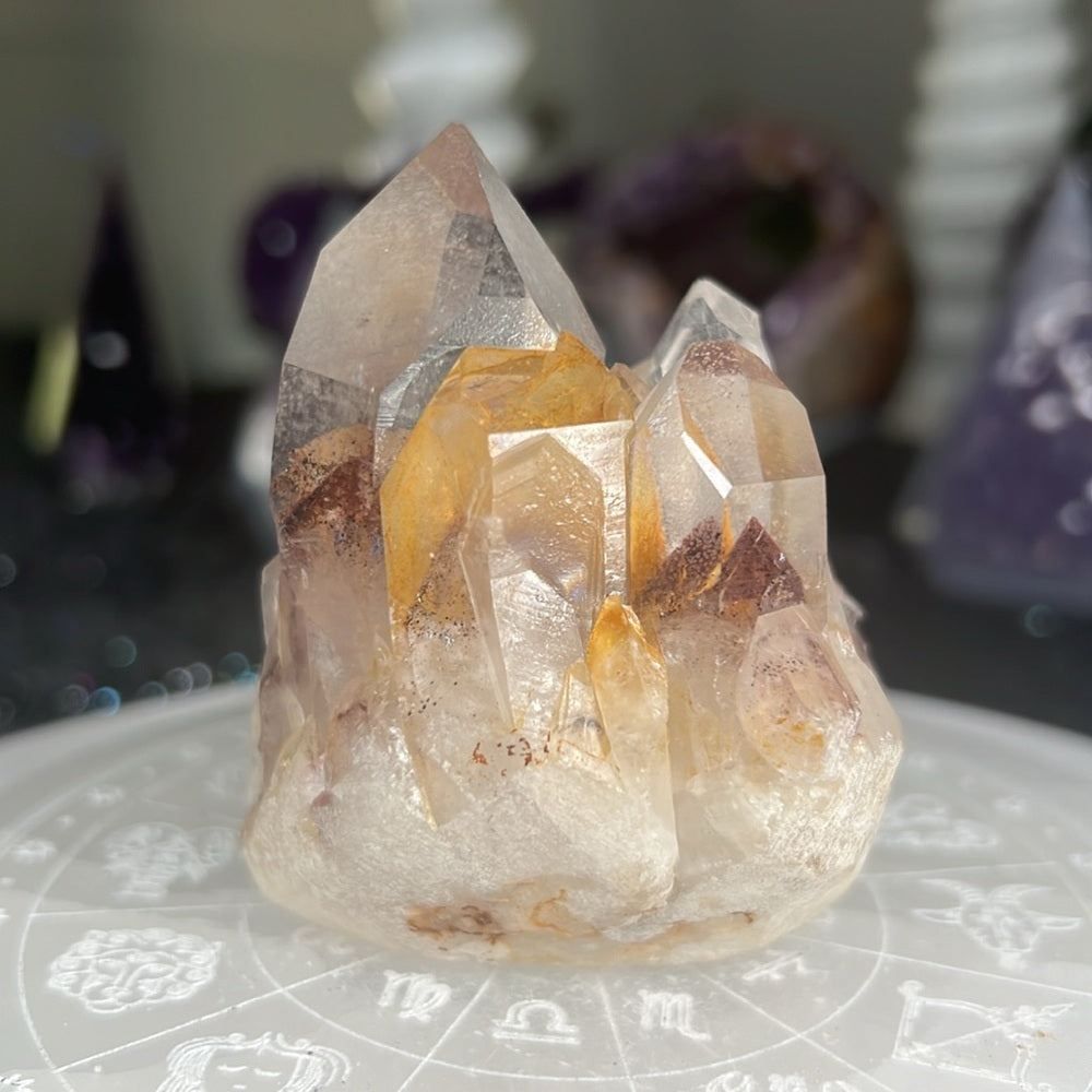 Sunset Phantom Quartz from India- SPQ07