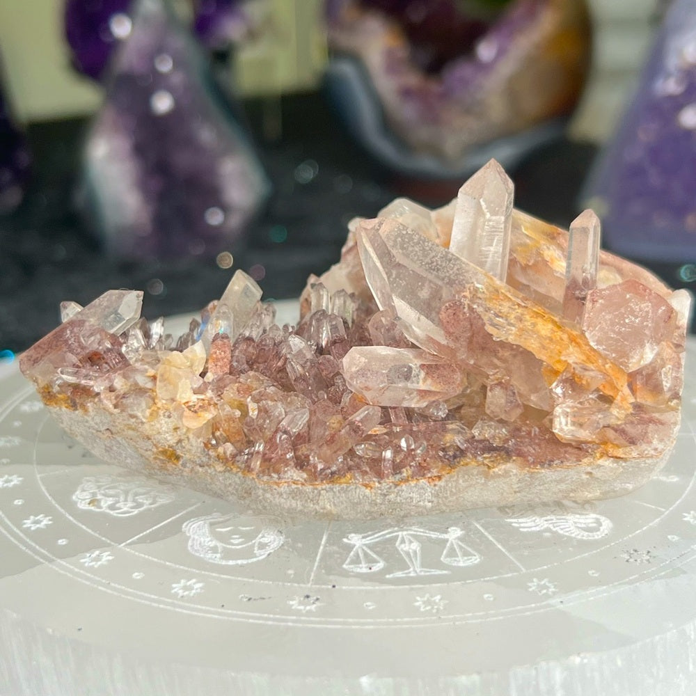 Sunset Phantom Quartz from India- SPQ10