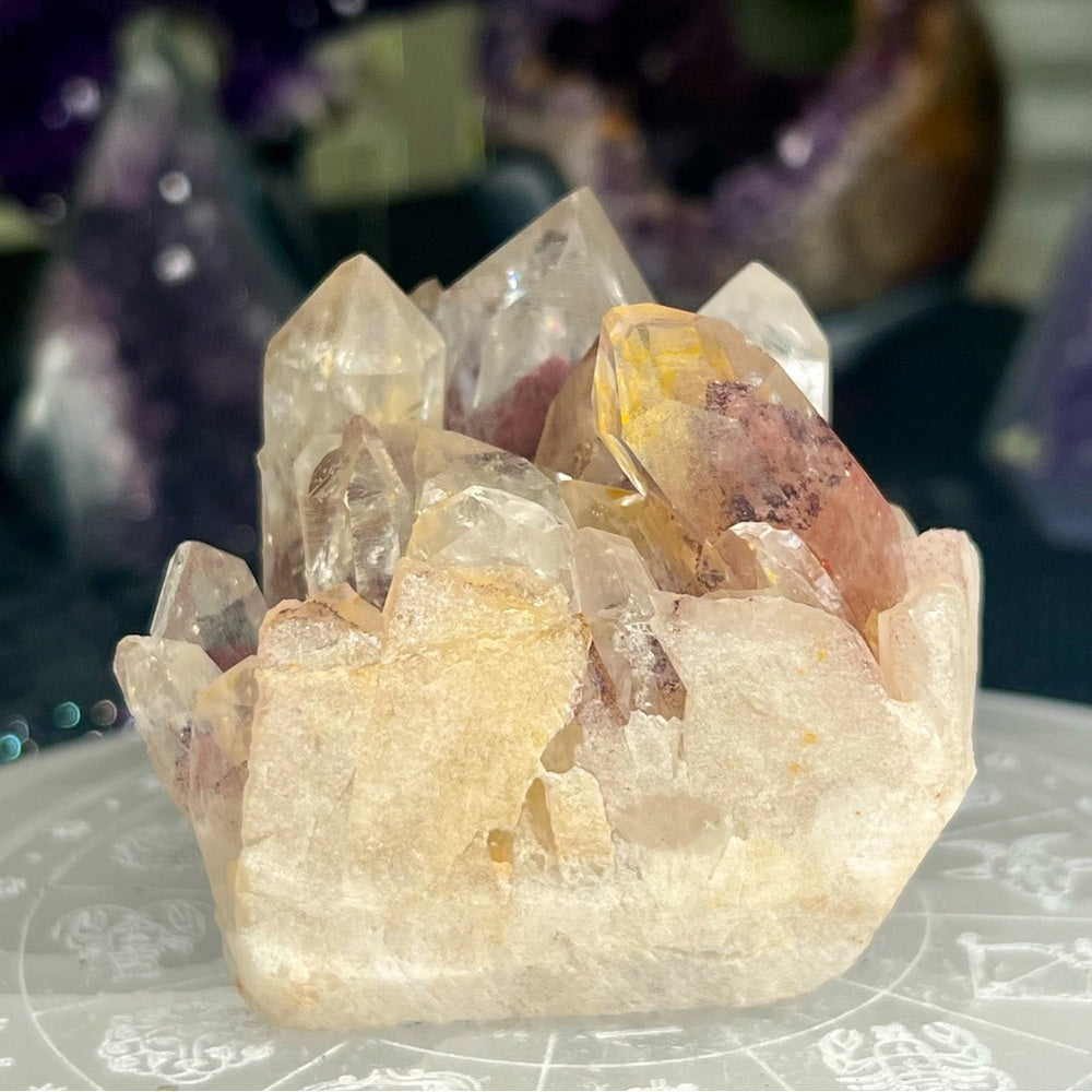 Sunset Phantom Quartz from India - SPQ11