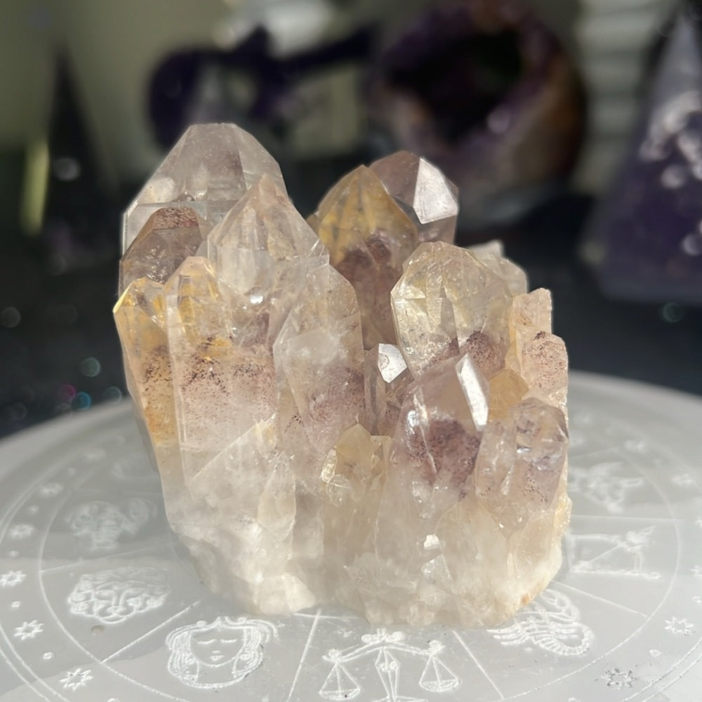 Sunset Phantom Quartz from India - SPQ11