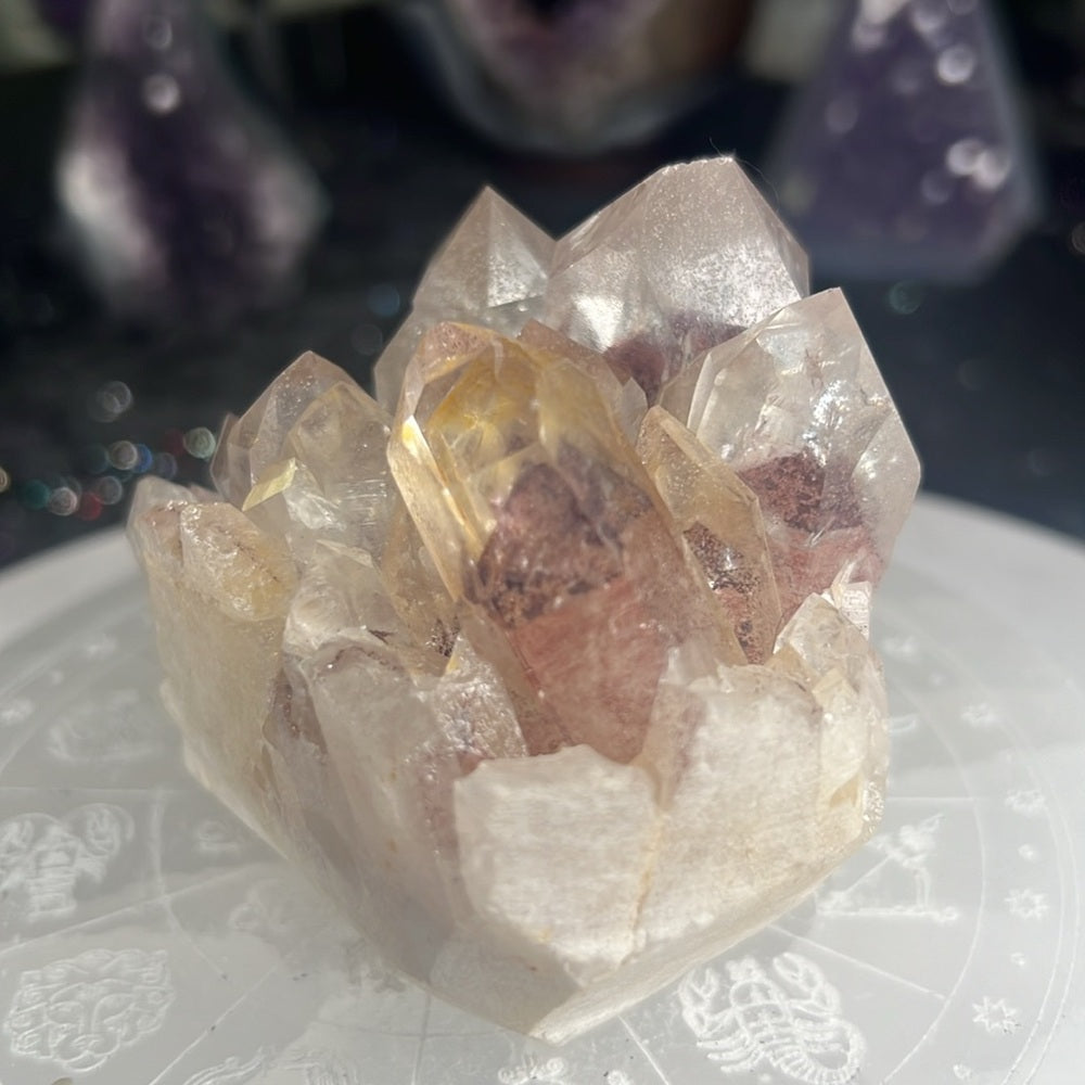 Sunset Phantom Quartz from India - SPQ11