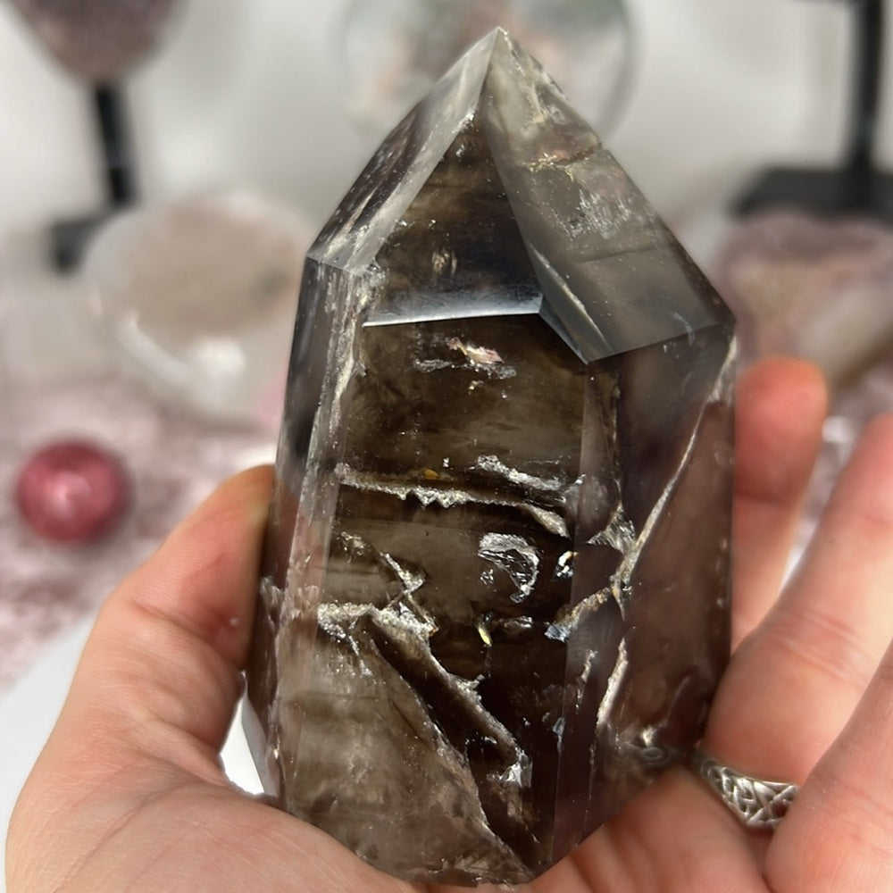 Smokey Quartz Elestial - SQE10